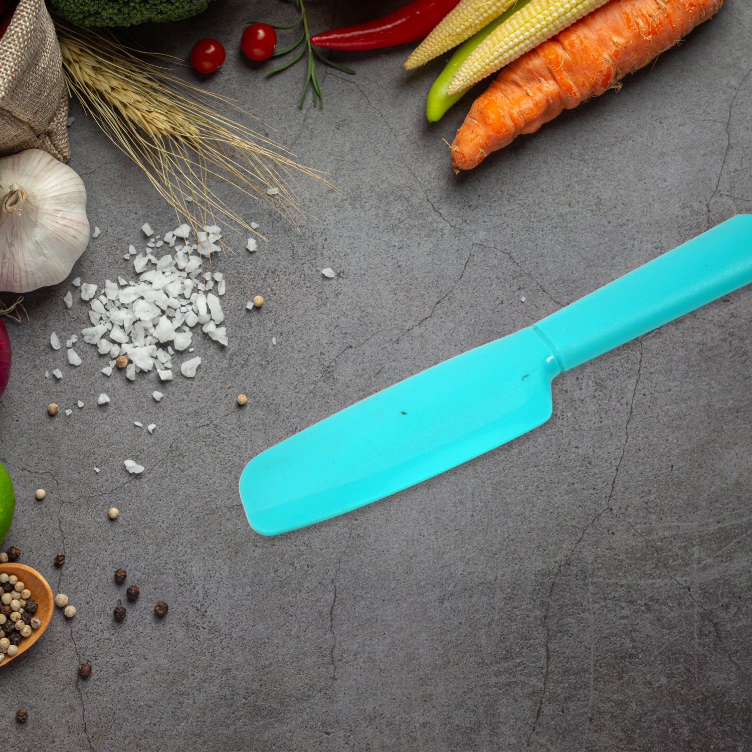 5373 Silicon Non-stick Heat Resistant Kitchen Spatula Butter Knife Non-stick Flexible Rubber Scrapers 5373 Silicon Non-stick Heat Resistant Kitchen Spatula Butter Knife Non-stick Flexible Rubber Scrapers